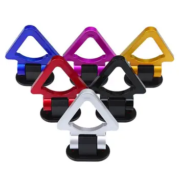 

1 Pc Bumper Tow Hook Triangle Track Racing Style Look Decoration Car Accessories ABS Plastic