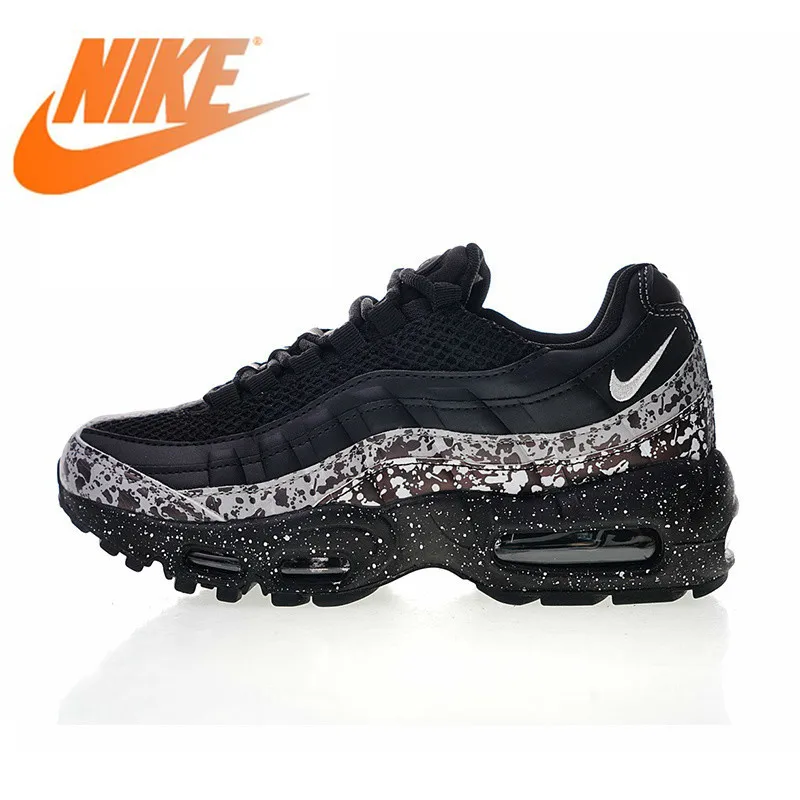 Натуральная Новое поступление Официальный Nike Air Max 95 SE беговая Обувь для женщин