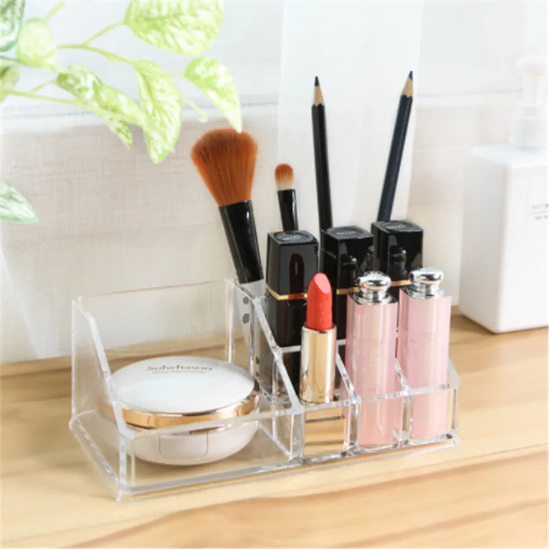 

Lipstick Cosmetics Storage Box Acrylic Transparent Lipstick Jewelry Storage Box Makeup Brush Eyebrow Pencil Storage
