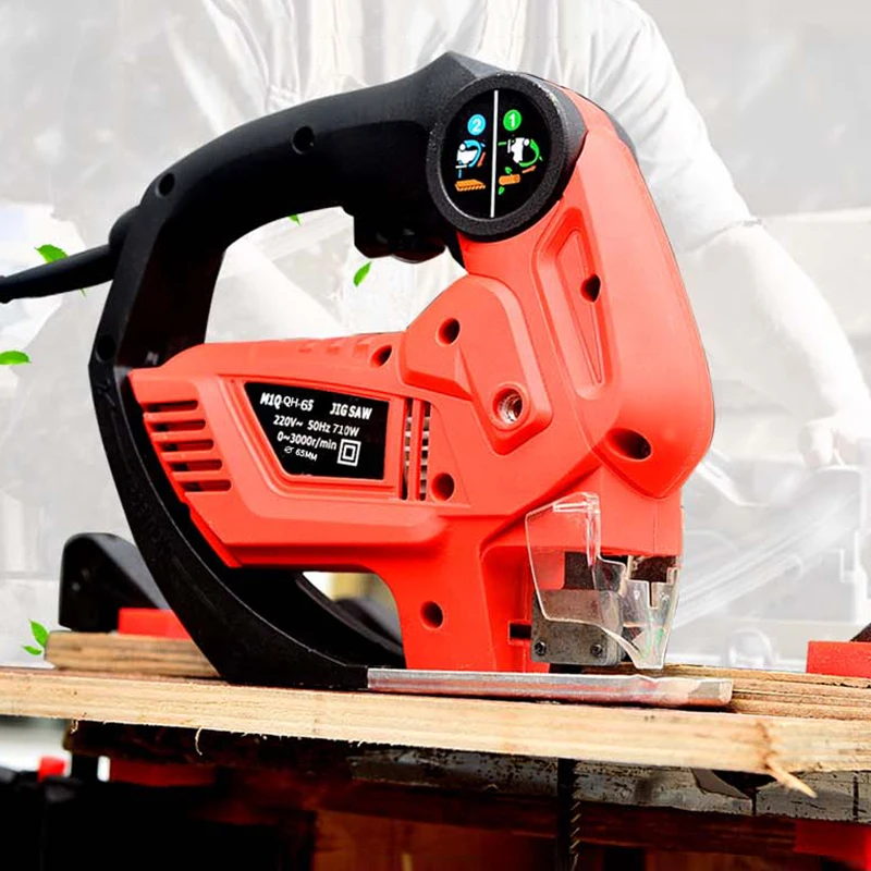 Electric Saw Portable Curve Sawing Wood/ Metal Cutting Machine With 4 Sharp Blades Cutter Electric Jig Saw M1Q-QH-65