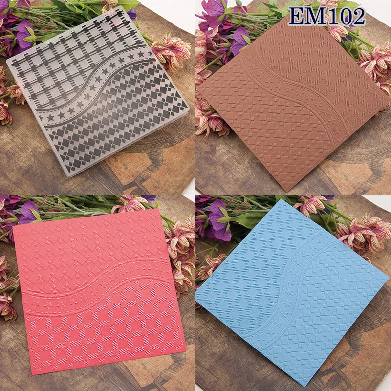 Star Lattice Embossing Folders