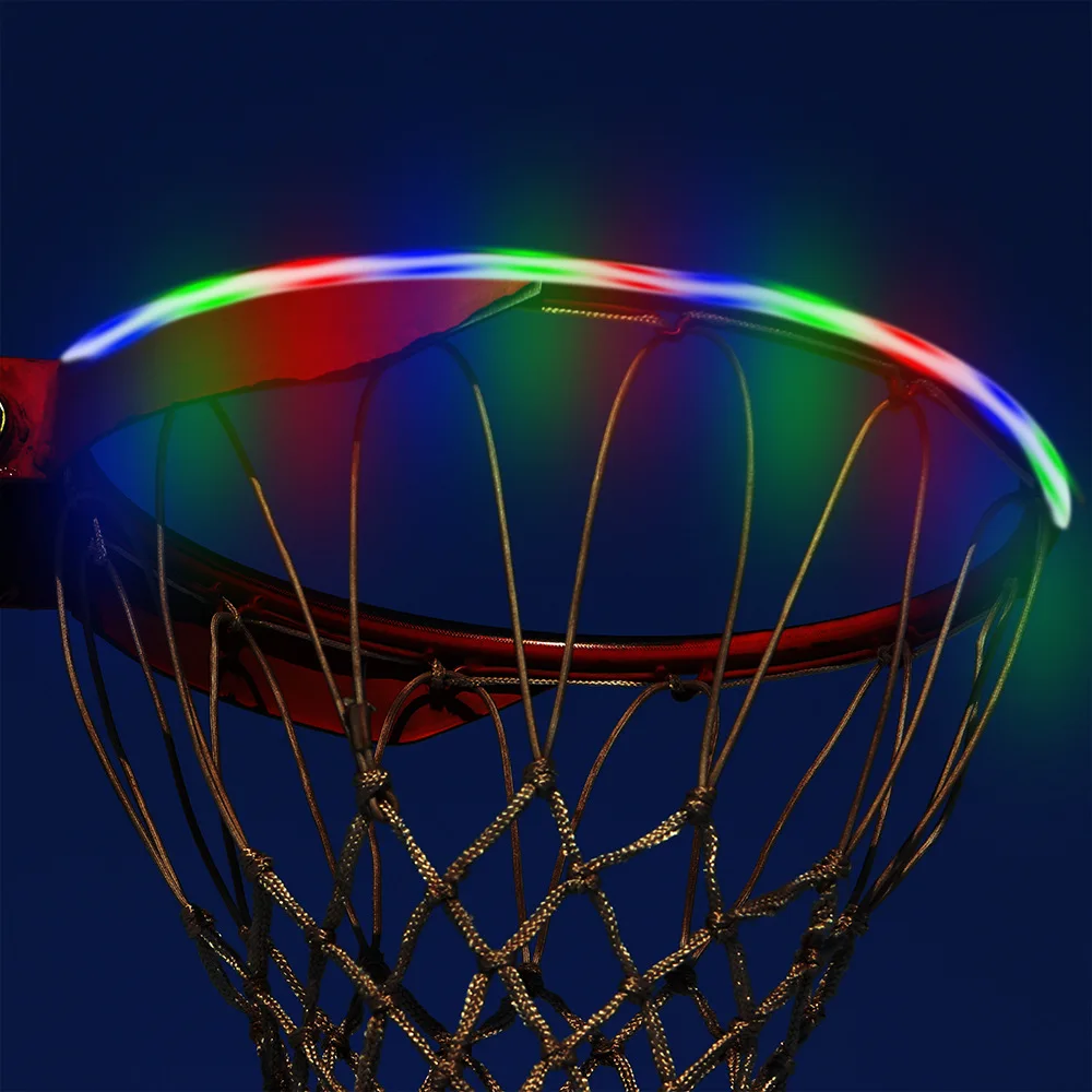 Barra de Luz de Basquete Led com Mudança de Cor Luz com 30 Nova Luminosa Solar Basketball Frame Led Luz Sporting 2 Computers & Electronics