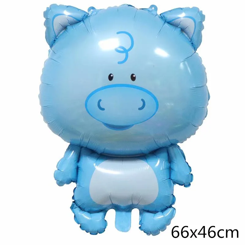 1 шт. 66*46 см мультфильм воздушный шар с изображением свинки алюминиевые фольги Воздушные шары День рождения украшения детская игрушка globos