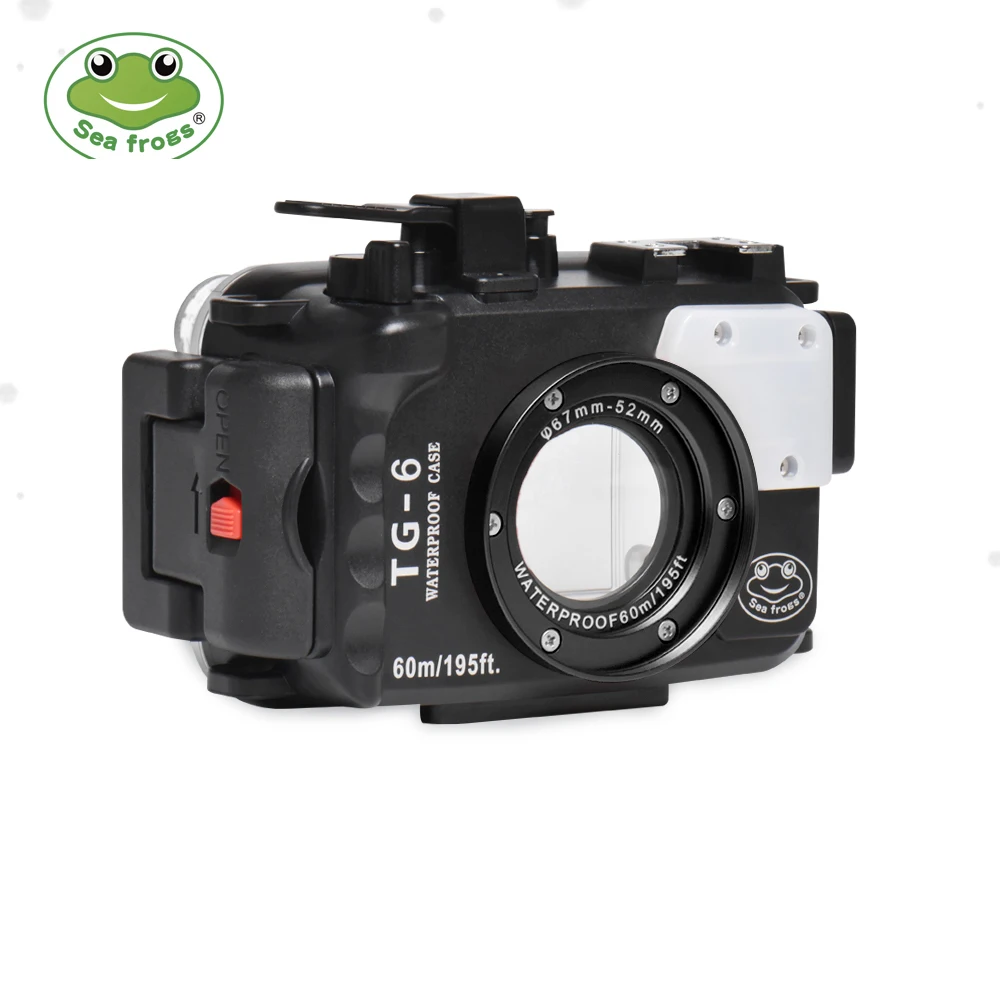 Seafrogs For Olympus Tg6 Underwater Case Waterproof Case Diving Case