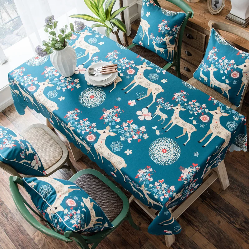 

Yaapeet Disposable Tablecloth Christmas Decorations Wedding Birthday Party Table Cover Rectangle Desk Cloth Wipe Covers