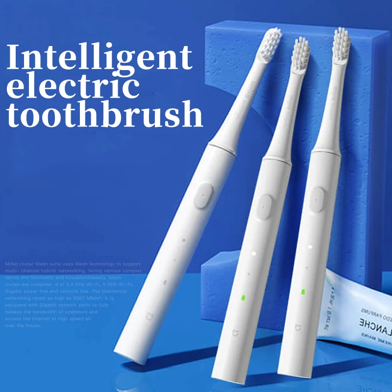 

IPX7 Waterproof Tooth Brush Sonic Electric Toothbrush Adult Ultrasonic Automatic Toothbrush USB Rechargeable Intelligent home
