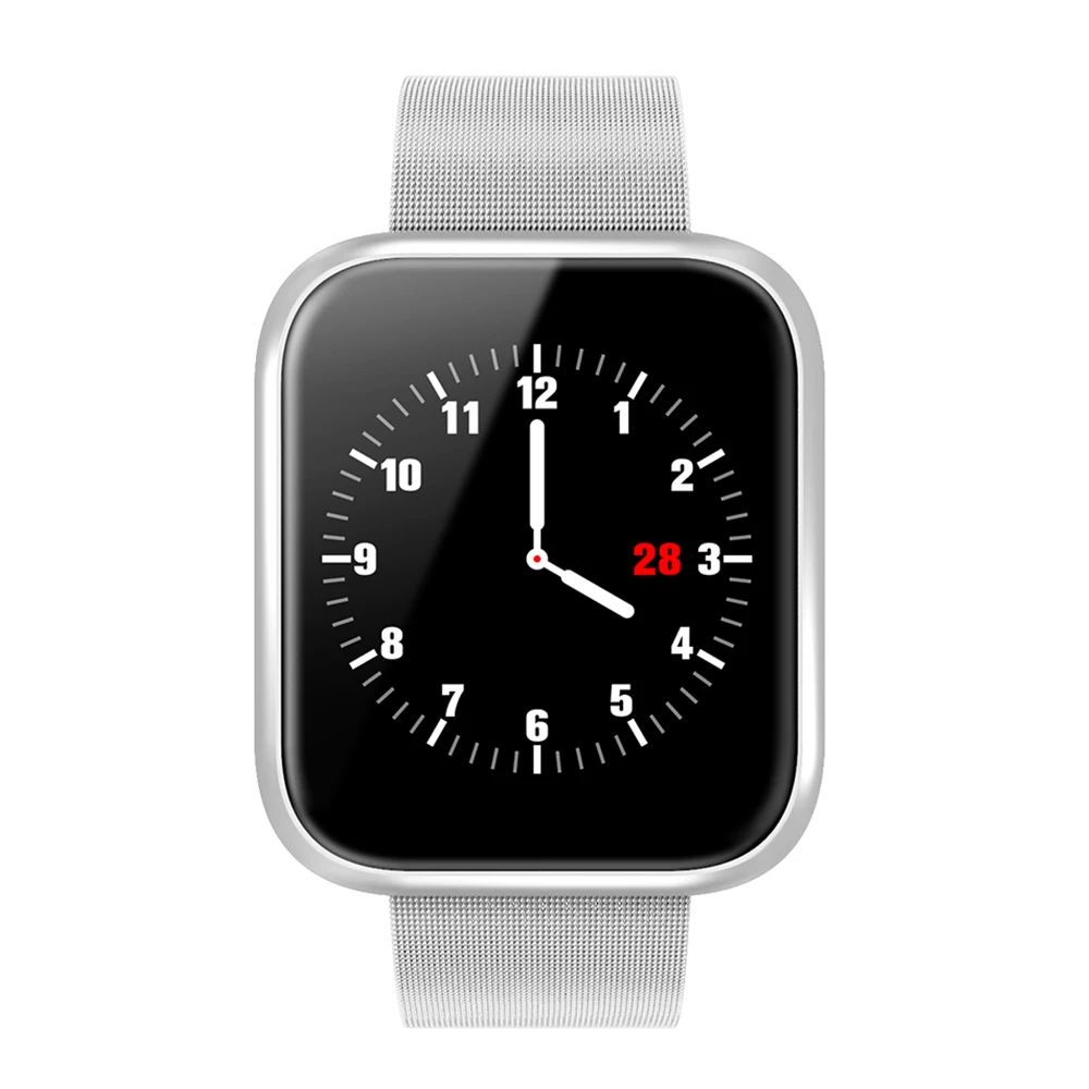 

New Smart Watch Heart Rate Monitor Sport Fitness Tracker Blood Pressure Call Reminder Men Watch For IOS Android Sports Bracelet