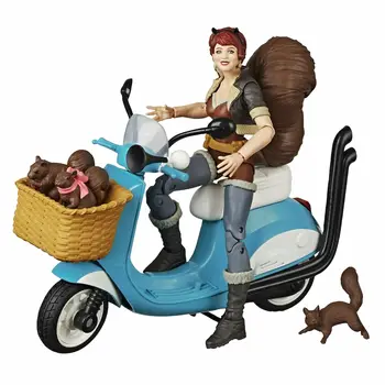 

Original ML Legends The Unbeatable Squirrel Girl 6" Action Figure Motorbike Vehicle Set Riders Series Collection Toys Doll Model