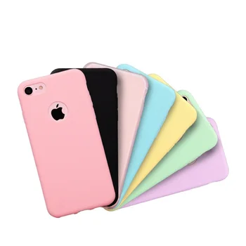 

10pcs Candy TPU Cases For iPhone 11 Pro Max XS XR X Max Soft Silicone Case Phone Coque For iPhone 6 6S Plus 7 8 5 5S Cover EEMIA
