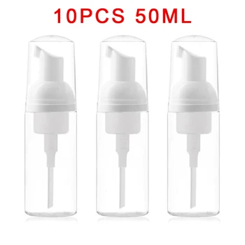 

3/10PCS Empty Plastic Travel Foamer Hand Soap Dispenser Foam Pump Bottles 50ML Bathroom For Soap Dispenser Makeup Shampoo