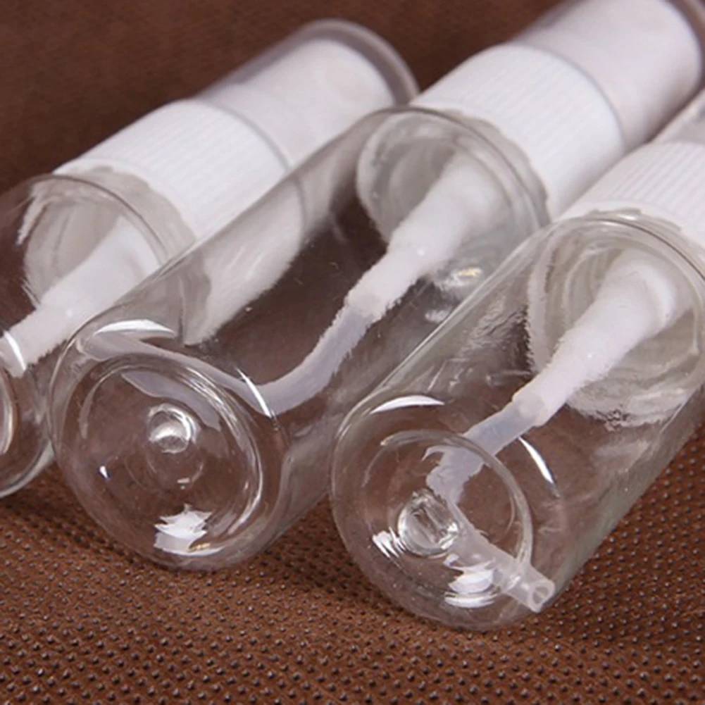 5PCS Portable Thin Vials Travel Transparent Plastic Mini Empty Cosmetic Sample Spray Bottle Atomizer Dispense Liquids Container perfume atomizer,perfume spray bottle,plastic storage bottle
