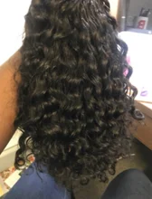 Pelucas de cabello humano peruano para mujeres negras, postizo de ondas profundas con cierre de encaje, 4x4