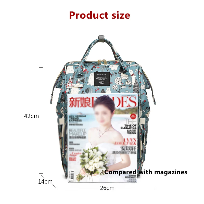 Multifunctional Diaper Bag Mummy bag Large Capacity Baby Bag Travel Backpack Maternity Bag Nursing handbag Baby Care bag
