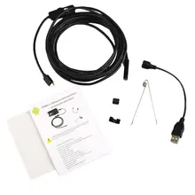 Wifi бороскоп камера 5 м водонепроницаемый 5,5 мм беспроводной Эндоскоп осмотр OTG для Android OTG 6 светодиодный Белый телефон PC Vedio Snake