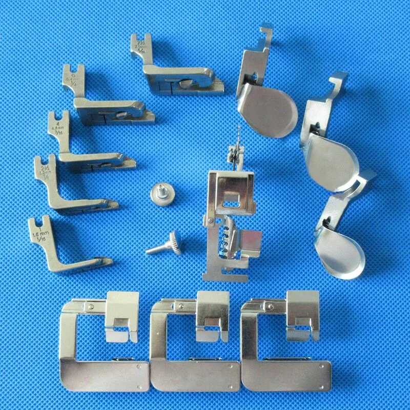 

12pcs/Set Presser Hemmer Zipper Foot Kit Sewing Kit For Pfaff 1222 1229 Accessories Machines