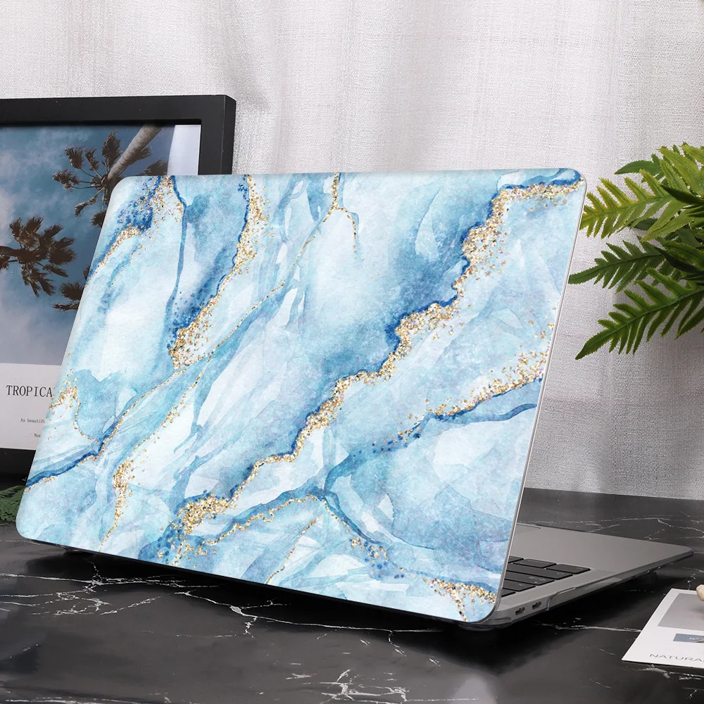 Чехол для клавиатуры Redlai Crystal Clear для MacBook Pro 16 дюймов с сенсорной панелью Touch ID A2141 Air 13 retina 12 15" - Цвет: A848