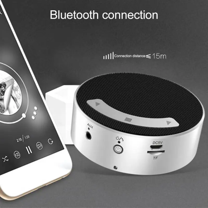 Перезаряжаемый bluetooth-динамик с защитой от падения, громкая связь, вызов, ударопрочный, портативный мини беспроводной смарт-сенсорный, поддержка карт TF