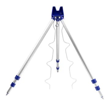 90cm Telescopic Fishing Rods Tripod Stand Rest Holder for Travel Sea Beach Tackle 4