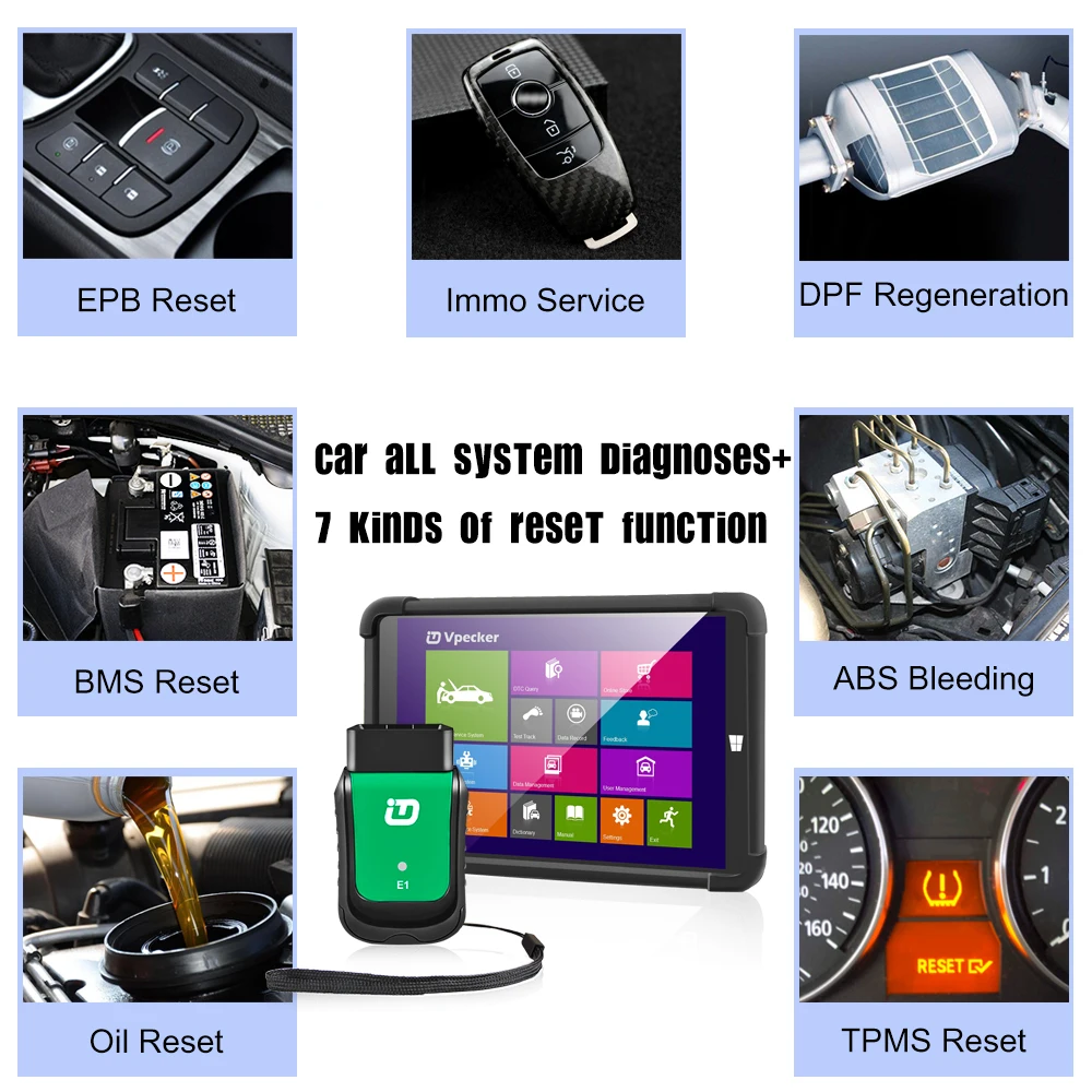 US $241.31 2020 Vpecker Easydiag Obd2 Autoscanner V120 Wifi Automotive Scanner 8 In Windows 10 Tablet Odb 2 Obd Car Diagnostic Scanner