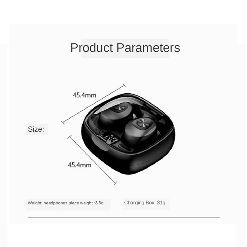 TWS Bluetooth 5 0 Earphones Stereo Sports Wireless Headphone Waterproof Earbuds Headsets With Microphone oordopjes draadloos
