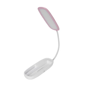 

FUNN-Portable Collapsible LED Eye Dimmable Table Lamp Children Learning Pen Holder Stationery Box Reading Night Light Kids Gifts