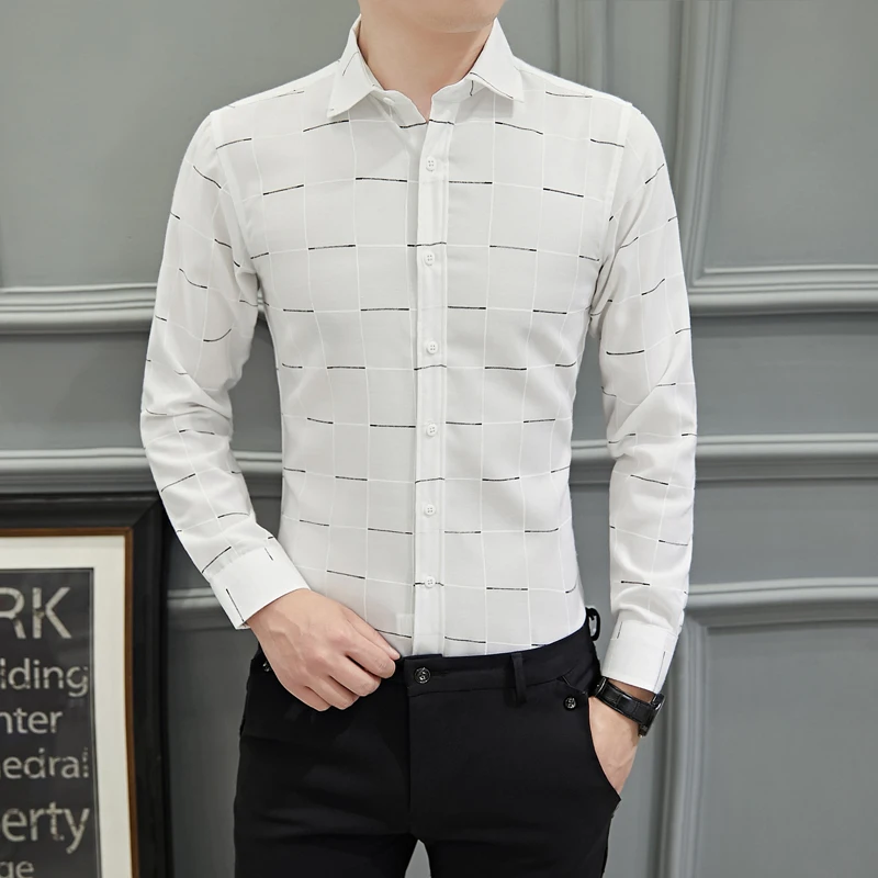 black oxford dress shirt