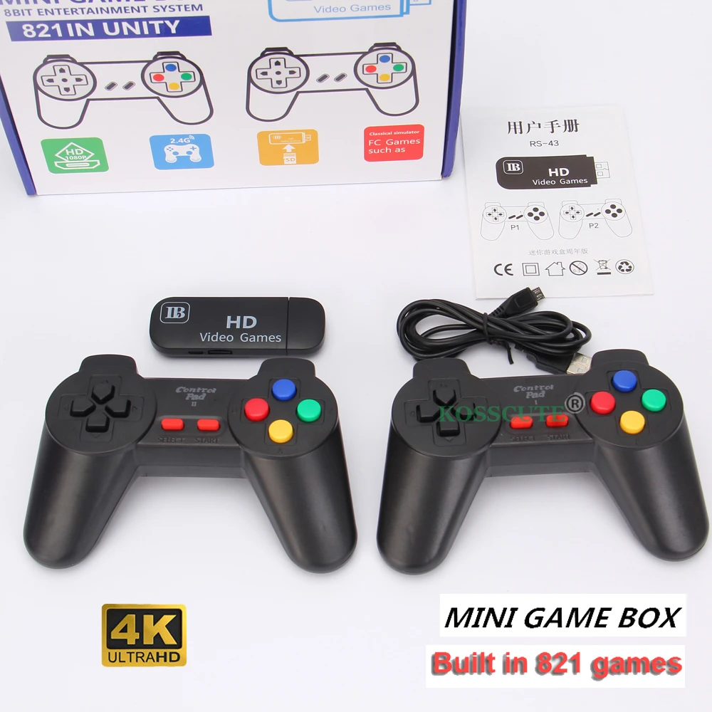 SUPER MINI HDMI compatible SNES SFC NES Retro Classic Video Game Console TV  Game Player Built in 821 Games with Dual Gamepads|Handheld Game Players| -  AliExpress