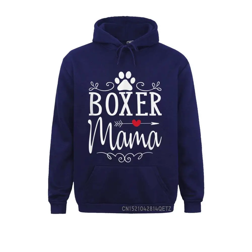 Boxer Mama - Boxer Dog Shirt Gift For Boxer Lover T-Shirt__B5418 Geek Sweatshirts for Men Autumn Hoodies Sportswears Long Sleeve Classic Boxer Mama - Boxer Dog Shirt Gift For Boxer Lover T-Shirt__B5418navy