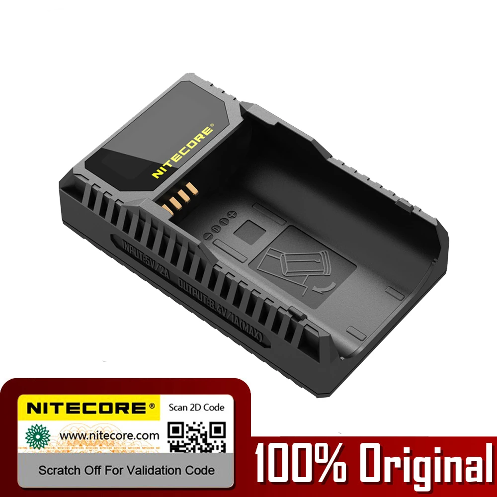 Nitecore ULSL USB Travel Charger For Leica BP-SCL4 Camera