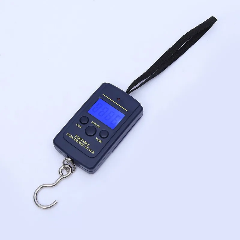 

40 Kg X 10 G Mini Pocket Digital Scale Fishing Luggage Travel Weighing Giet Scales Hanging Electronic Portable Weighing Tools