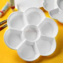 Цветовая палитра имитация керамической сливы Палитра для начинающих специальная водная цветная Краска Акриловая Краска китайская живопись пигментная палитра