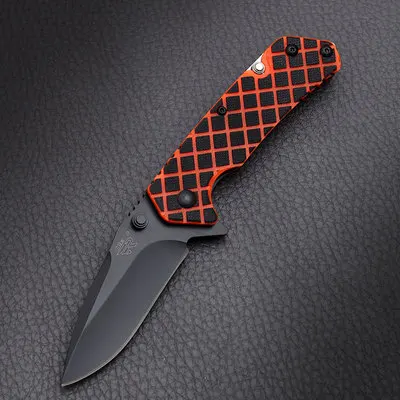 Sanrenmu7056 Многофункциональный Открытый EDC Складной нож 8Cr14Mov лезвие G10 ручка с режущим ремнем Стекло Выключатель открывалка для бутылок - Цвет: A2