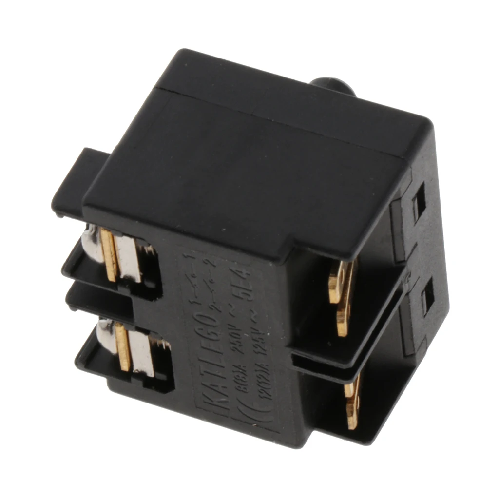 Black New Universal Replacement Switch For Angle Grinder 4'' 100mm Polisher Parts