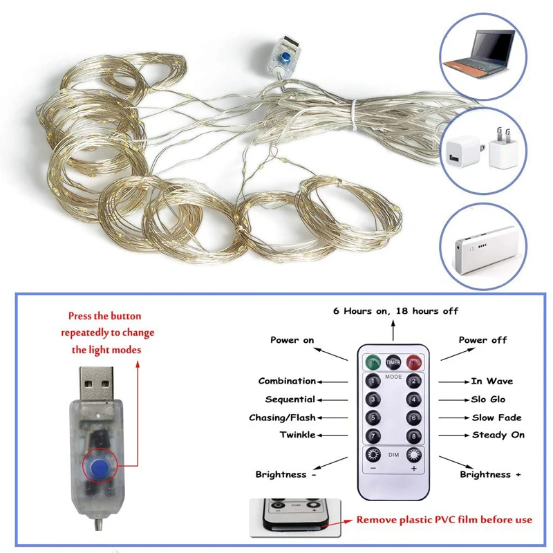 Window Curtain Lights  (8)