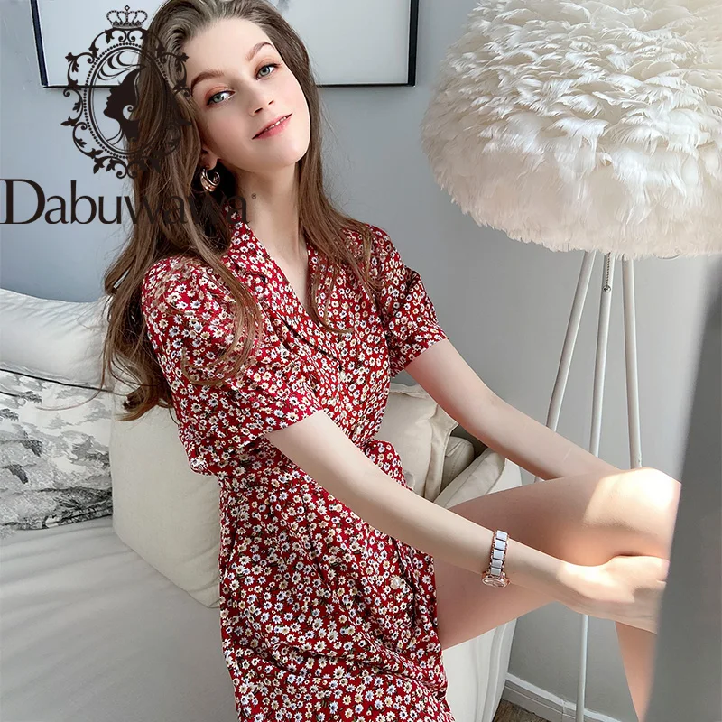 Floral Rompers Womens Jumpsuit Dabuwawa Beach Playsuit Vintage Summer Boho DT1BJP014