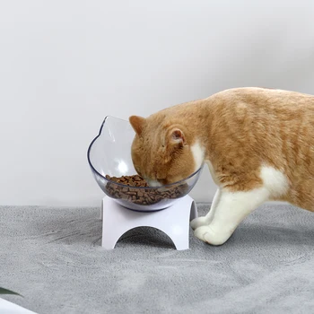 

Pet Cat Elevated Bowls Durable Double Bowls Raised Stand Cat Feeding & Watering Supplies Dog Feeder Pet Supplies #15