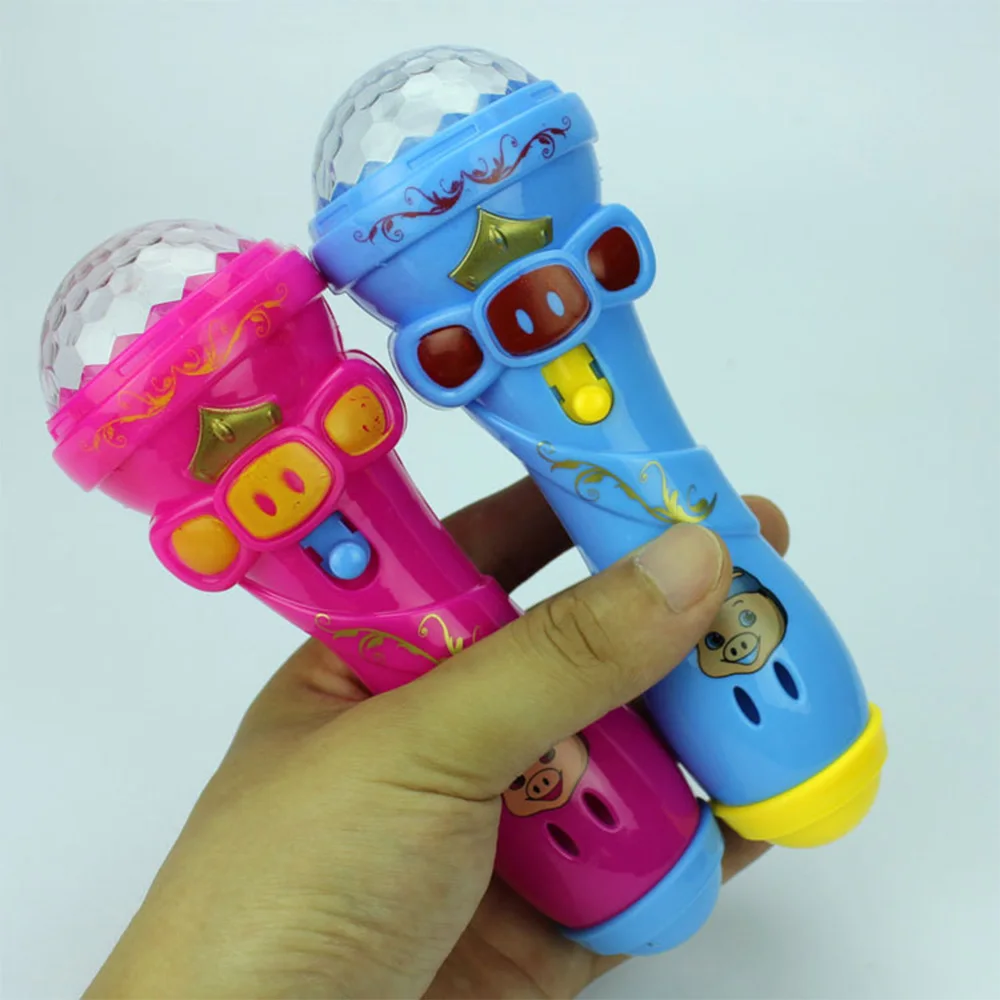 Lighting Toys Hot Funny Wireless Microphone Model Gift Music Karaoke Cute Mini Fun Child Toy Gift Drop Shipping Stress Toy