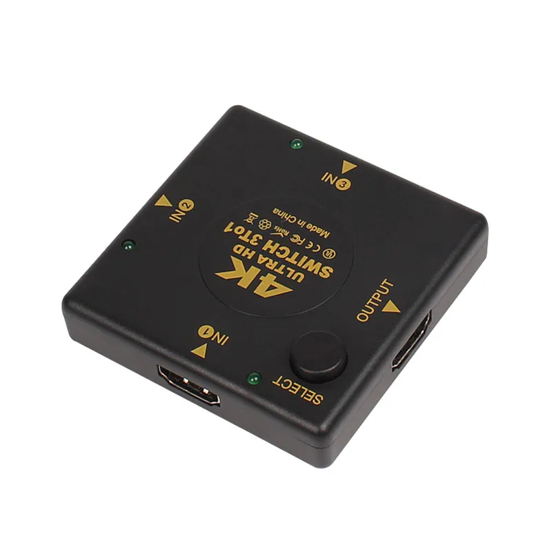 1080P 4K * 2K HDMI видео переключатель сплиттер 3 входа 1 выходной порт концентратор для