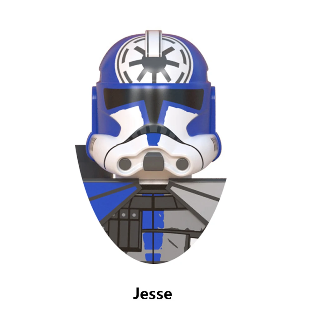 Brand Disney 501st Clone Trooper Building Block Scout Republic Commando Appo Echo Cody Rex Jesse SEV Gree Kashyyyk Action Figure
