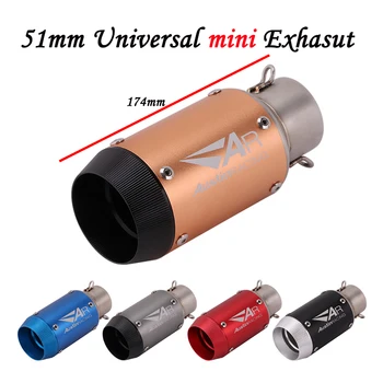 

Universal Austin Racing Exhaust Motorcycle Escape Modified Scooter AR Muffler For YZF-R15 R1 R6 MT07 Z900 CBR1000RR Z750 Z800 R3