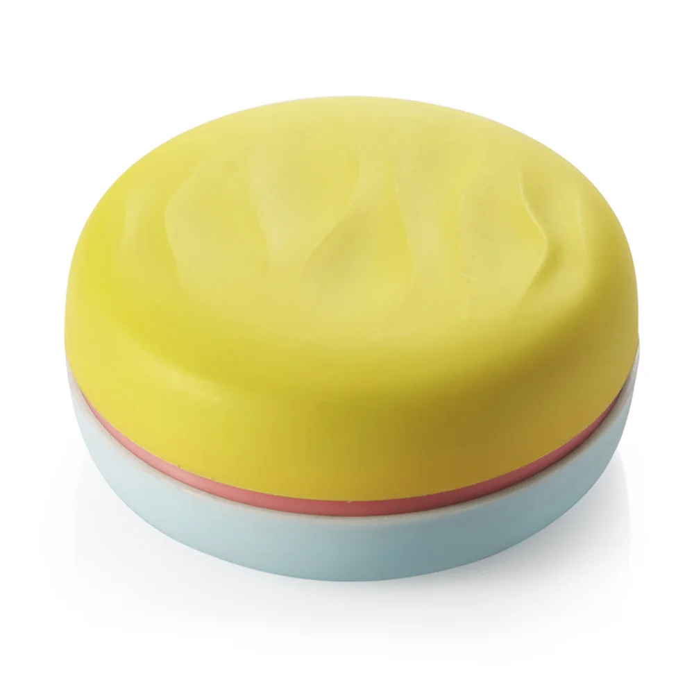 Portable Creative Travel Sponge Brush Candy Color Mini Macarons Double-Sided Shaped Shoes Cleaning Tool Home Clean Brush