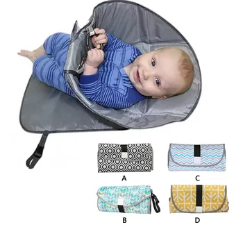 

Portable Foldable Waterproof Baby Diaper Nappy Changing Mat Pad Station for Home Travel Public Place Outdoor Activities