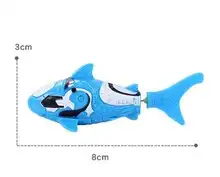 Jouet de bain en plastique pour enfant, petit poisson nageur électrique, léger, poisson de compagnie, musique fantaisie, jeu, 2021
