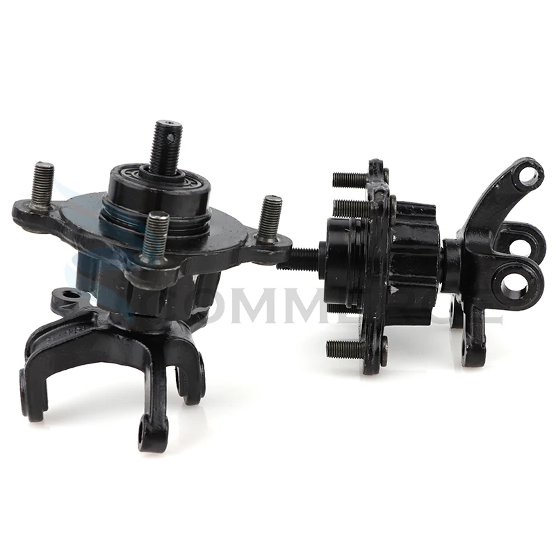 

1Set Steering Strut Knuckle Spindles with Brake Disc Wheel Hubs Fit For 150cc 200cc 250cc China ATV Golf Buggy Quad Bike Parts