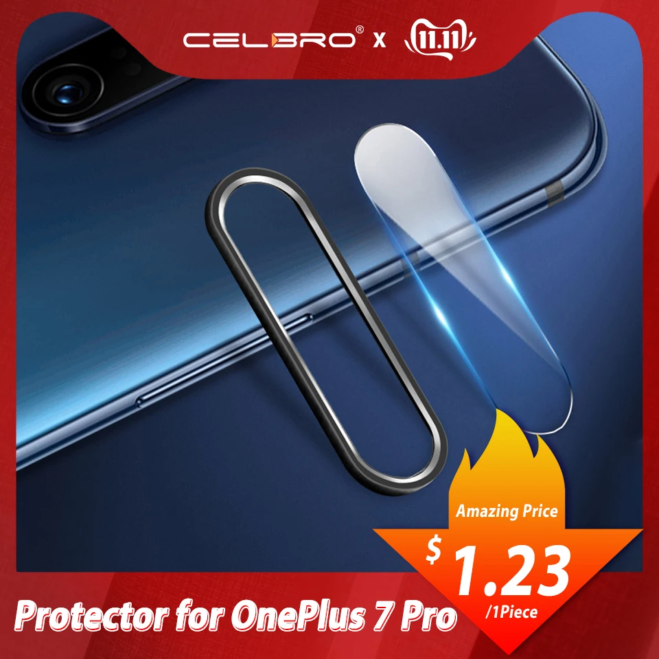 Закаленное стекло для камеры OnePlus 7 Pro One Plus 1 + Защитное задней панели объектива