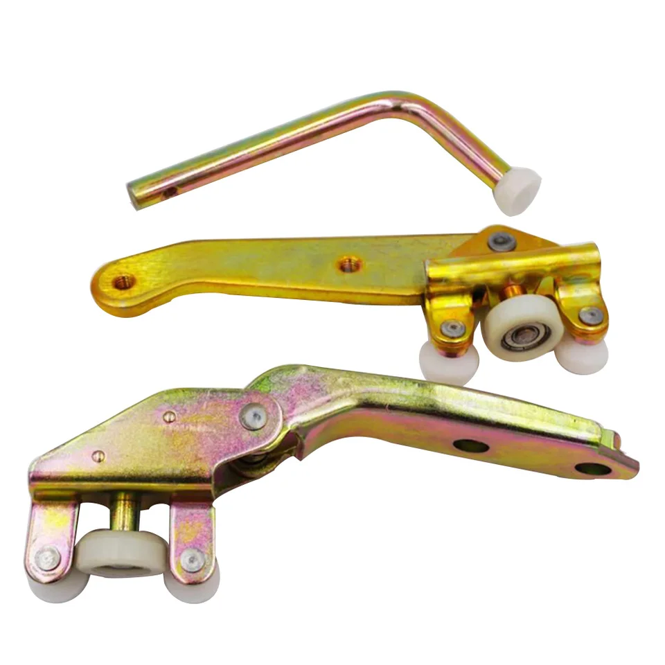 3X GUIDE À Rouleaux Portière Coulissante Droite Charnière Kit Pour