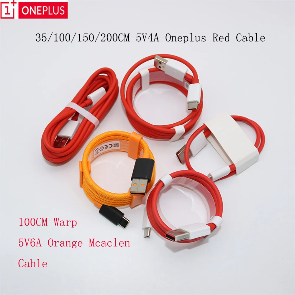 Oneplus Dash кабель 4A USB 3 1 Warp Type C Быстрый зарядный для Onplus 7 Pro 6 6t 5 5t 3t|Кабели мобильных
