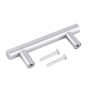 

Probrico Diameter 12mm Hole Cebter 64mm~300mm Stainless Steel Kitchen Cabinet Door T Bar Knob Furniture Drawer Handles Pulls