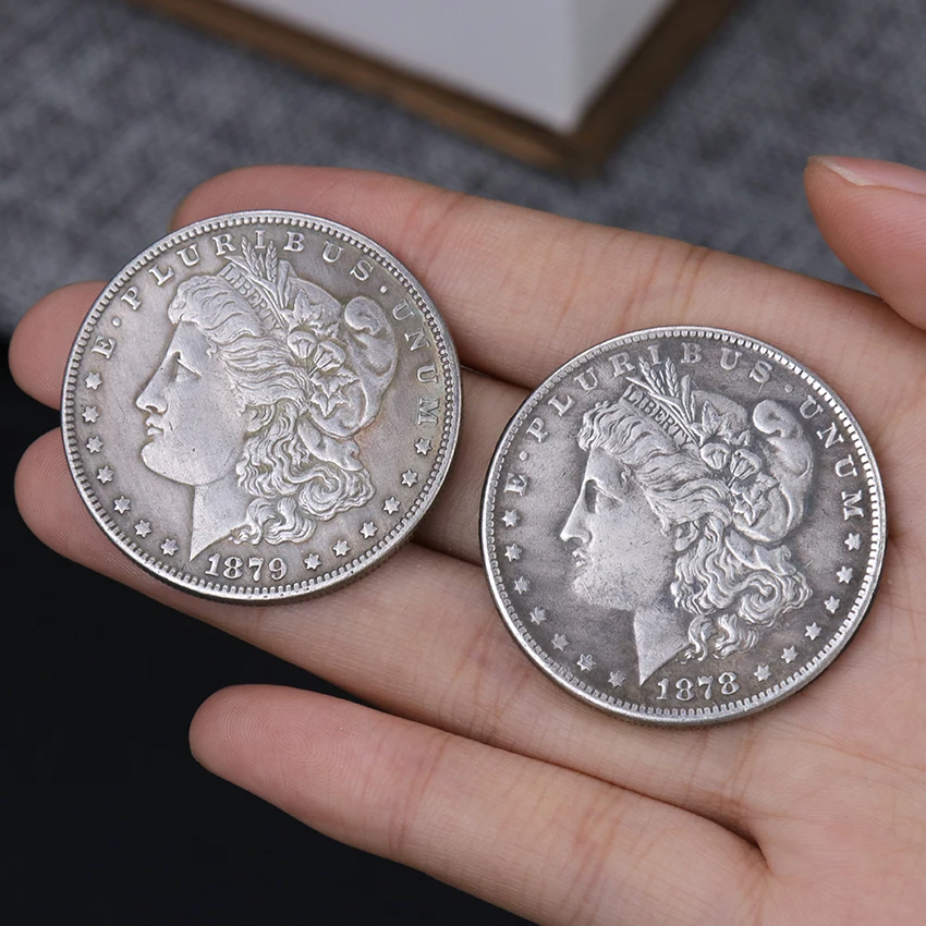 1PC USA Morgan Dollar Coins American Coin Collection Home Decoration Commemorative Coins Gift Crafts
