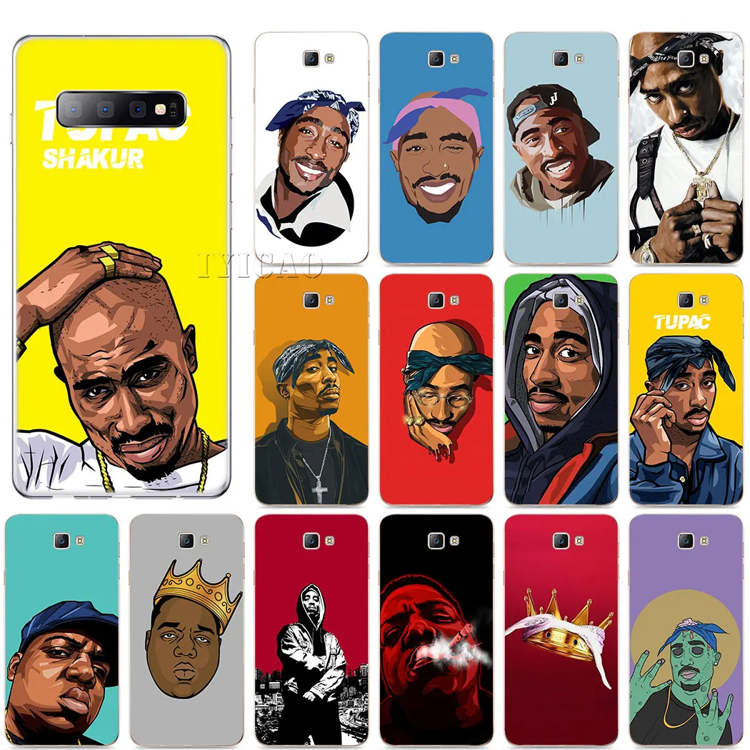2Pac для телефона с изображением Тупака Амару Шакура жесткий чехол из мультфильма